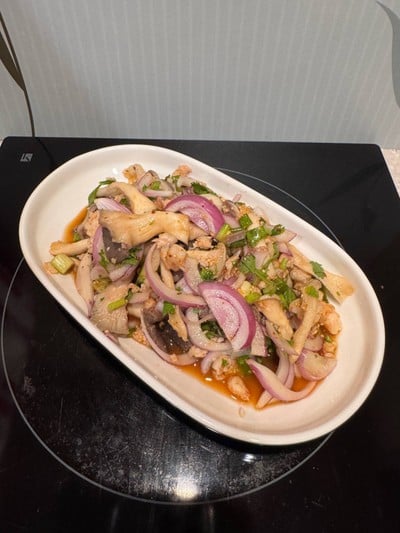 ลาบเห็ดนางรม