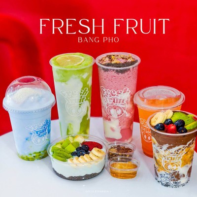 เปิดแล้ว!! “Fresh Fruit” ร้านน้ำผลไม้เพื่อสุขภาพย่านบางโพ