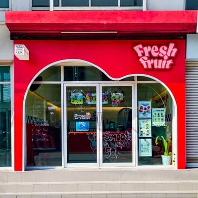 เปิดแล้ว!! “Fresh Fruit” ร้านน้ำผลไม้เพื่อสุขภาพย่านบางโพ