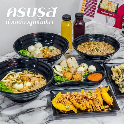 “ครบรส ก๋วยเตี๋ยวลูกชิ้นปลา” ร้านก๋วยเตี๋ยวรสเด็ดย่านอุดมสุข