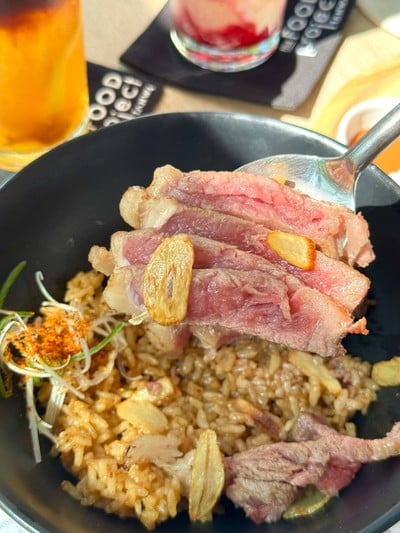 ข้าวผัดมันเนื้อ