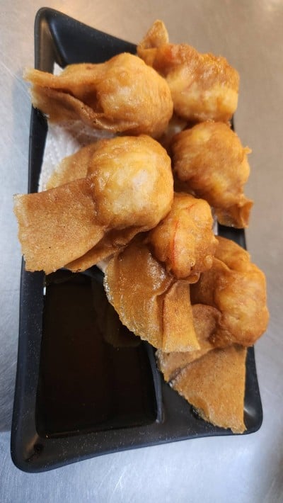 เกี๊ยวกุ้งทอด