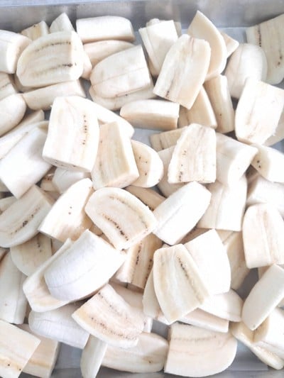 วิธีทำ กล้วยหนึบ หรือกล้วยอบธัญพืช