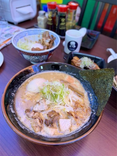 🍜 Hokkaido Miso Ramen. (Price 260+ Baht.)