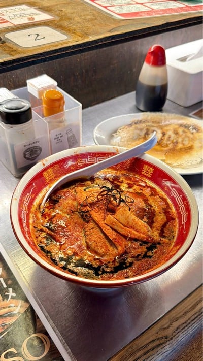 🍜 Fire Miso Ramen. (Price 1,980 JPY.)