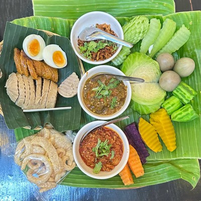 ออเดิร์ฟเมืองน่าน น้ำพริกหนุ่ม