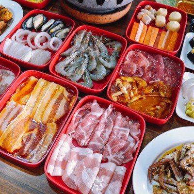 MR.BARBQ หมูกระทะ บุฟเฟ่ต์อิ่มอร่อยไม่อั้น ไม่จำกัดเวลา 
