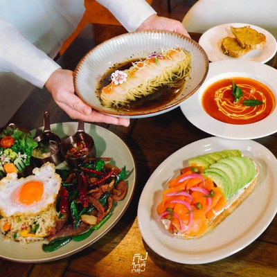 คาเฟ่ใหม่ย่านฝั่งธน T-Rex's Gastrobar สวยสไตล์คาเฟ่แอนด์บาร์