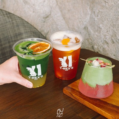 คาเฟ่ใหม่ย่านฝั่งธน T-Rex's Gastrobar สวยสไตล์คาเฟ่แอนด์บาร์