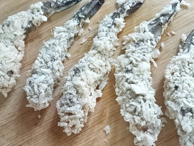 วิธีทำ ข้าวแกงเขียวหวานกุ้งทอด