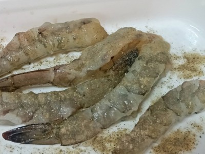 วิธีทำ ข้าวแกงเขียวหวานกุ้งทอด