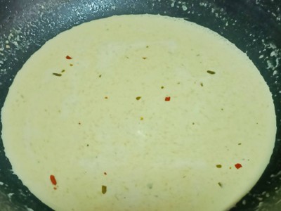 วิธีทำ ข้าวแกงเขียวหวานกุ้งทอด