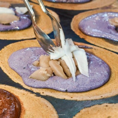 สาวกเผือกเลิฟเวอร์ห้ามพลาด! เมนูใหม่จากขนมเบื้องหวานผึ้งน้อยมาแล้วค่าา