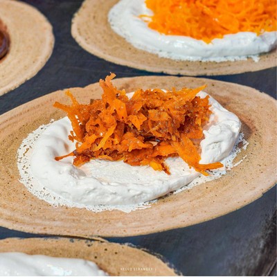 สาวกเผือกเลิฟเวอร์ห้ามพลาด! เมนูใหม่จากขนมเบื้องหวานผึ้งน้อยมาแล้วค่าา