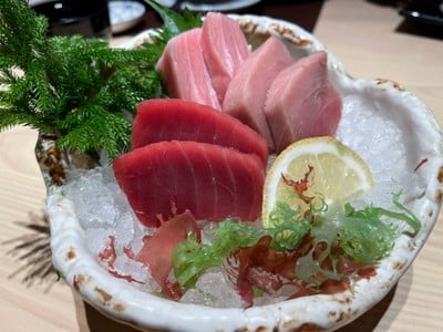 Torobiki sashimi