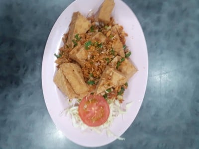 เต้าหู้ผัดพริกเกลือ