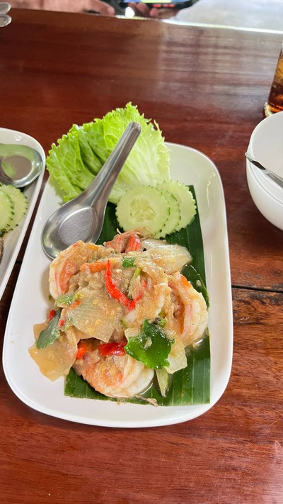 กุ้งผัดกะปิ