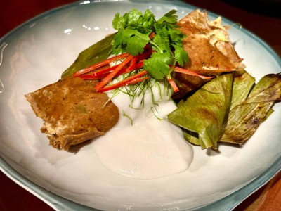 Mok Monkfish : ห่อหมกปลาอังโก๊ะ