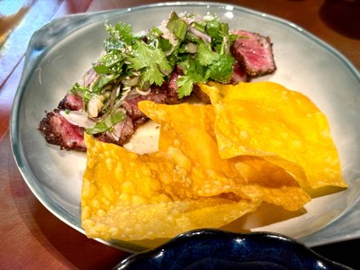 Kagoshima Wagyu Tataki : ลาบเนื้อวากิวคาโกชิมะ A5