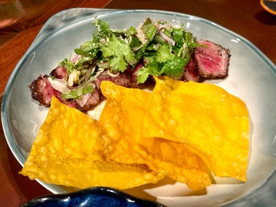 Kagoshima Wagyu Tataki : ลาบเนื้อวากิวคาโกชิมะ A5