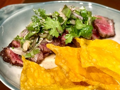 Kagoshima Wagyu Tataki : ลาบเนื้อวากิวคาโกชิมะ A5