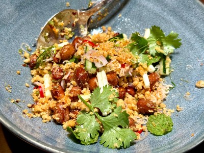 Yum "Fried Chicken" Foo : ยำไก่ฟู