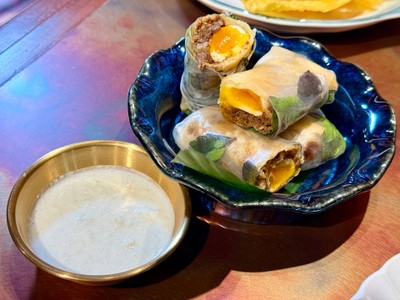 Pad Kraprao Spring Rolls : ปอเปี๊ยะผัดกะเพรา