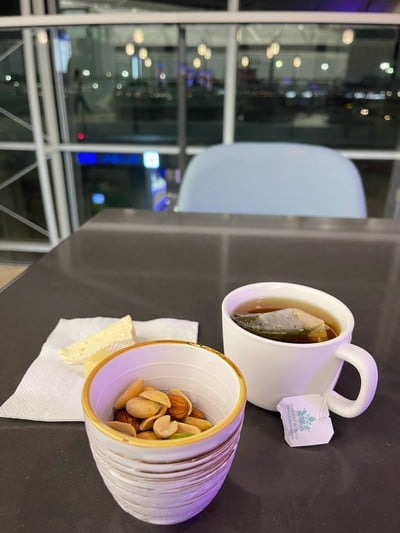Snack with tea