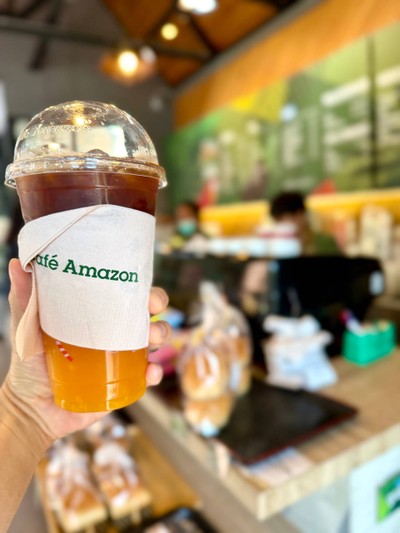 น้ำส้มใส่ช็อตกาแฟ