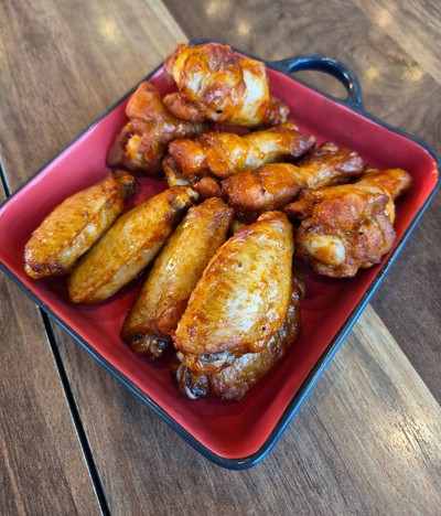 ปีกไก่ บาร์บีคิว 10 ชิ้น