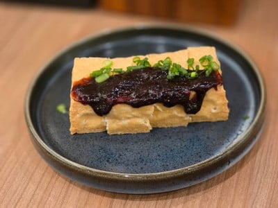 Agedashi Tofu with Miso