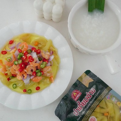 วิธีทำ วิธีทำยำผักกาดดอง หรือยำเกี้ยมฉ่าย by ชฎา