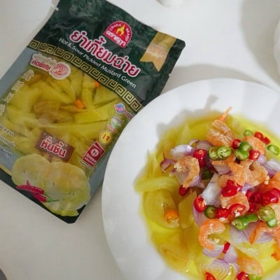 วิธีทำยำผักกาดดอง หรือยำเกี้ยมฉ่าย by ชฎา