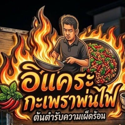 อิแคระกระเพราพ่นไฟ เตาปูน ซ.2