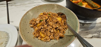 เต้าหู้หมูสับผัดพริกขี้หนู