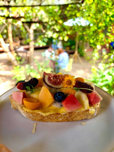 Summer fruits Soursdough