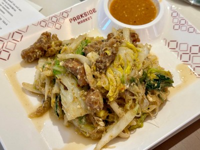 สุกี้แห้ง ไก่ เนื้อ