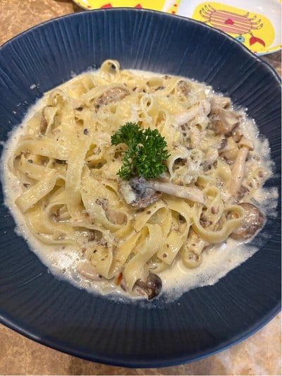 Fettuccini Truffle Cream Sauce
