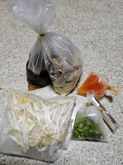 เส้นบะหมี่(เหลือง)เป็ด