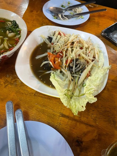 ตำปลาร้า