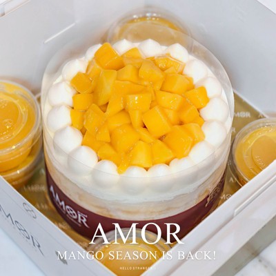 หวานฉ่ำรับซัมเมอร์ กับมะม่วงน้ำดอกไม้สีทองจาก AMOR