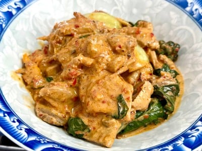 ผัดเผ็ดหมูป่า