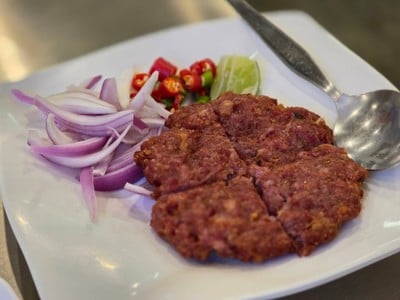 หมูสับทอดปลาเค็ม