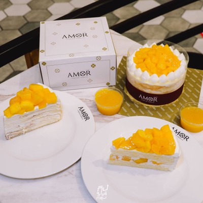 MANGO SEASON เค้กมะม่วงหวานละมุนสุดฉ่ำรับซัมเมอร์จาก AMOR
