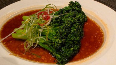 บรอกโคลินีซีอิ้วปรุงรส