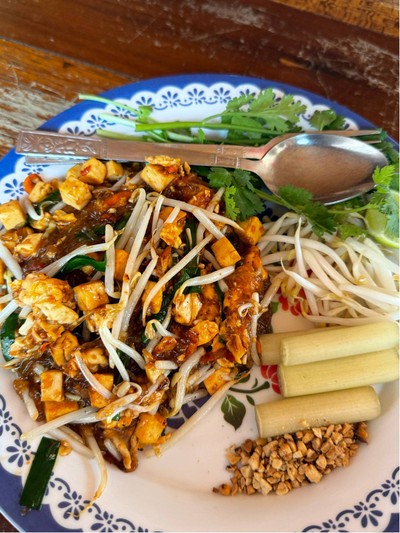 ผัดไทยโบราณเต้าหู้มะขาม