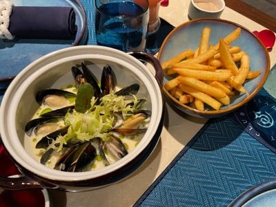 Dutch Moules a la Crème