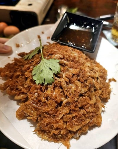 แพกุ้งทอด