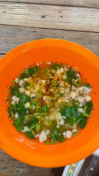 หมูสับต้มยำ