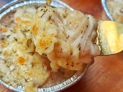 มันบดซอสเกรวี่อบชีส